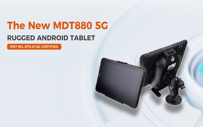 MDT880 5G: TOPICON’s New 8-inch Rugged Android Tablet for Industrial Applications